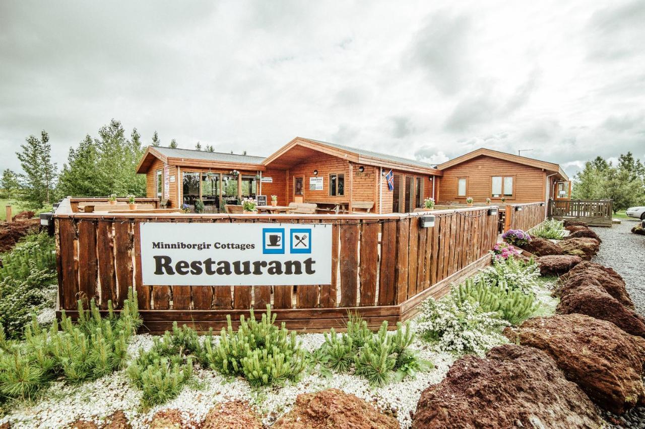 Minniborgir Cottages & Restaurant Selfoss Dış mekan fotoğraf